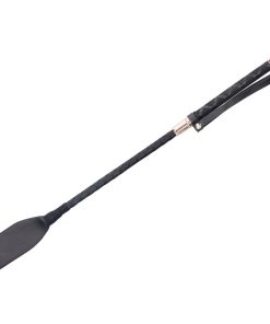 Black Braided Riding Crop