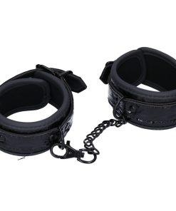 Dark Amour Leather Ankle Cuff Restraints