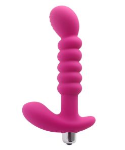 Maza Ringed Prostate Massager - Beaded Vibrating Anal Toy