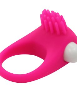 Vibrating Cock Ring With Nubby Ticklers