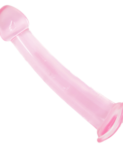 Curved G-Spot / P-Spot Penetration Jelly Dildo - 4 Different Size Options!
