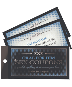 Oral Adventures For Him Sex Coupons