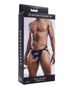 Dual Desires Black Strap-on - For Men or Women