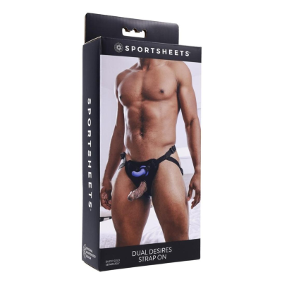 Dual Desires Black Strap-on - For Men or Women