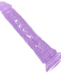 7.5+ Inch Sparkling Glitter Jelly Dildo
