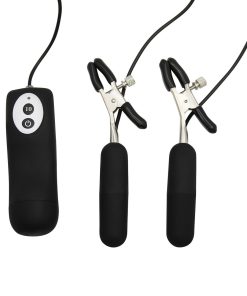 Remote Control BDSM Vibrating Nipple Clamps