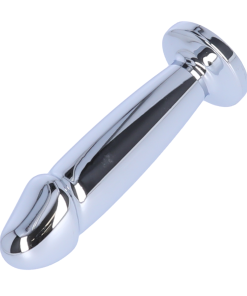 Penis Shape Metal Anal Plug Dildo With Jewel