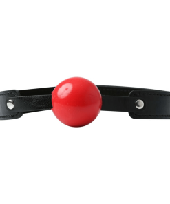 Sex And Mischief Solid Red Ball Gag