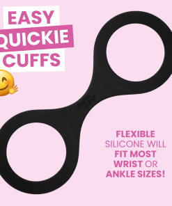 Quickie Cuffs Large - Black