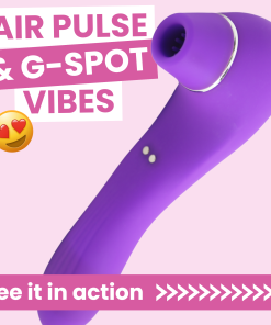Oral Sex Simulating Clit Pulsing Air Vibe: Feels Like Gentle Clit Kisses!