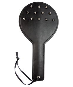 Leather Spiked Spanking Paddle For Kinky Couples