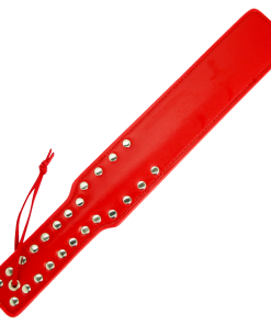 Leather Studded Spanking Bondage Paddle
