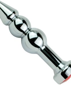 Sexy Red Ruby Aluminum Butt Plug