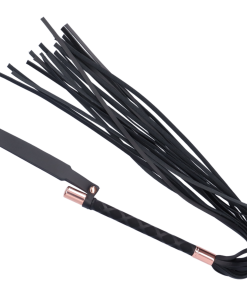 Vegan Leather Bondage Flogger Whip
