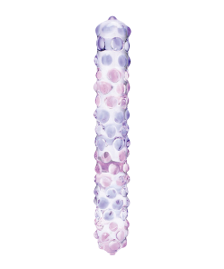 Iris Indulgence Smooth Nubby Glass G-Spot Dildo