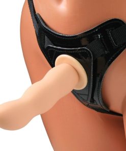 Silicone Curved Strap On Set