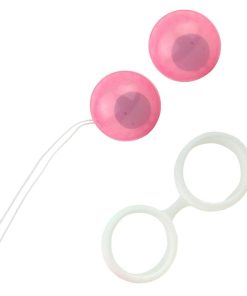 Duo-Tone Kegel Exercisers - Weighted Balls Add Stimulation!