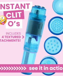 Small Yet Strong Clit Vibrator - Hold On Clit During Sex!