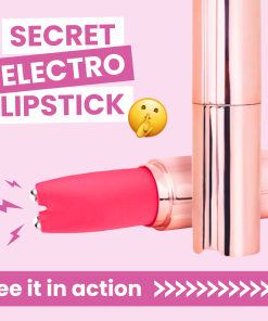 Electrostimulation Silicone Lipstick Vibe - 3 ELECTRO Settings and Powerful Vibes!