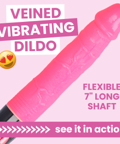 9.5 Inch Long Veined Power Dildo