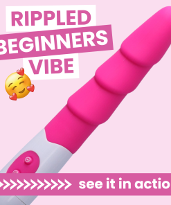 Rippled Silicone Vibrator For Beginners