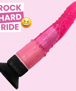 Vibrating Hands-Free Suction Cup Dildo