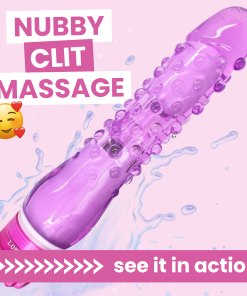 Nubby Waterproof Vibrator for Beginners