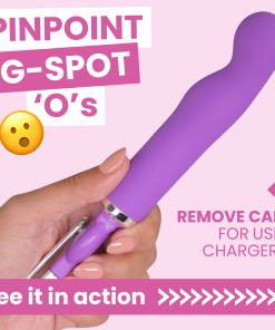 Rechargeable Purple Vibrator