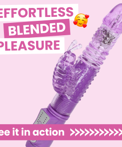 Thrusting Rotating Dual-Action Butterfly Vibrator