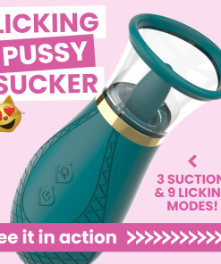 Ikshana Clit Licking & Sucking Tongue | Handheld Clit Pump