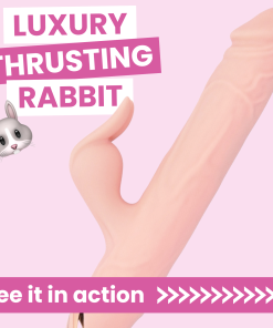 Bato Plus Veined Thrusting & Vibrating Rabbit Machine
