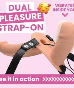 Power Pegger - Double Pleasure Vibrating Strap-On