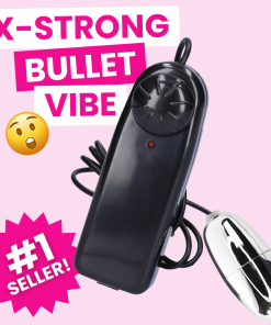 Silver Clit Bullet Power Vibrator (Strong!)