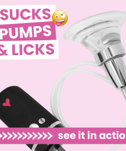 Vibrating Tongue Teaser Clit & Pussy Pump