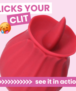 Bhava Rechargeable Flickering Tongue Rose | Clit Licking Stimulator