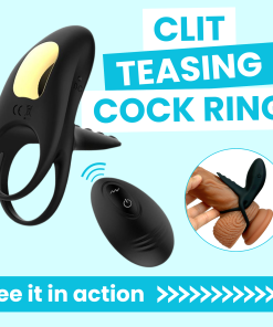 Wireless Clit Teasing Dual Erection Enhancing Ring