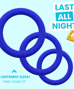 Silicone Thick Erection Stacking Cock Ring Set