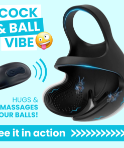 Laska Remote Cock & Ball Vibrator