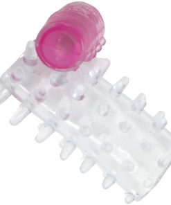 Vibrating Penis Sleeve With Nubby Ticklers