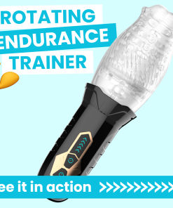 THE THRILLER Rotating Male Rose Blowjob Masturbator