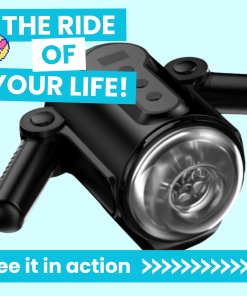 PLAY JOY Motorcycle Male Masturbator - 9 Thrusting and Vibrating Modes!