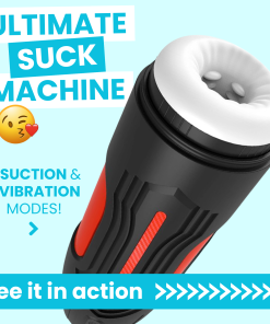 Robo Blow - Sucking and Vibrating Male Masturbator