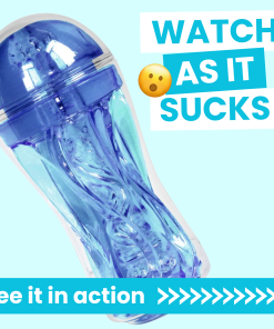 UTOPIA See Through Suction Stroker - Available in Two Colors!