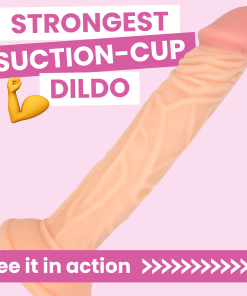 Mr. Real Skin Best-Selling #1 8.5 Inch Vibrating Suction-Cup Dildo