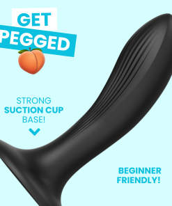 Curved Silicone Dildo with Suction Cup - Perfect for G-Spot Stimulation or Pegging!