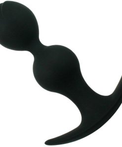 Beaded Anal Plug - Curvy and Flexible!