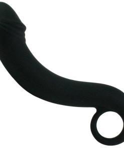 Curved Silicone Prostate Massager - Very Flexible