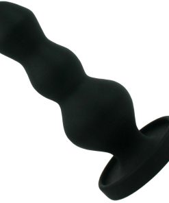 Triple Ripple Anal Probe - Strong Suction Cup Base!