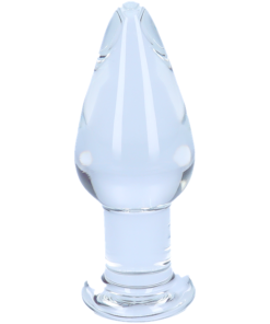 Tapered Glass Anal Plug