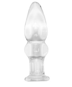 Beaded Glass Anal Plug
